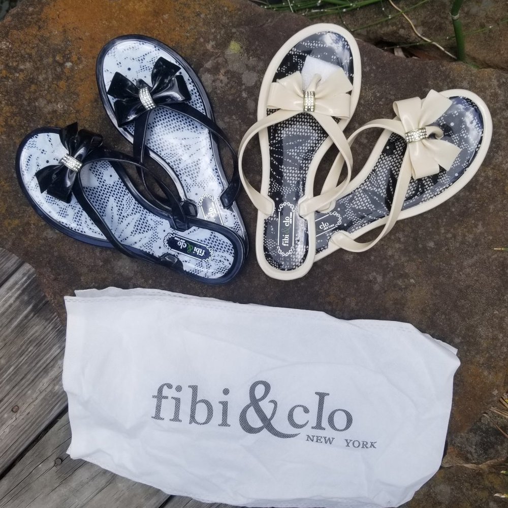 Fibi & Clo South Hampton sandals size 5-6